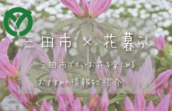 三田市（大阪）でお花を楽しむための情報満載！おすすめのお店・グッズ・スポットを紹介！